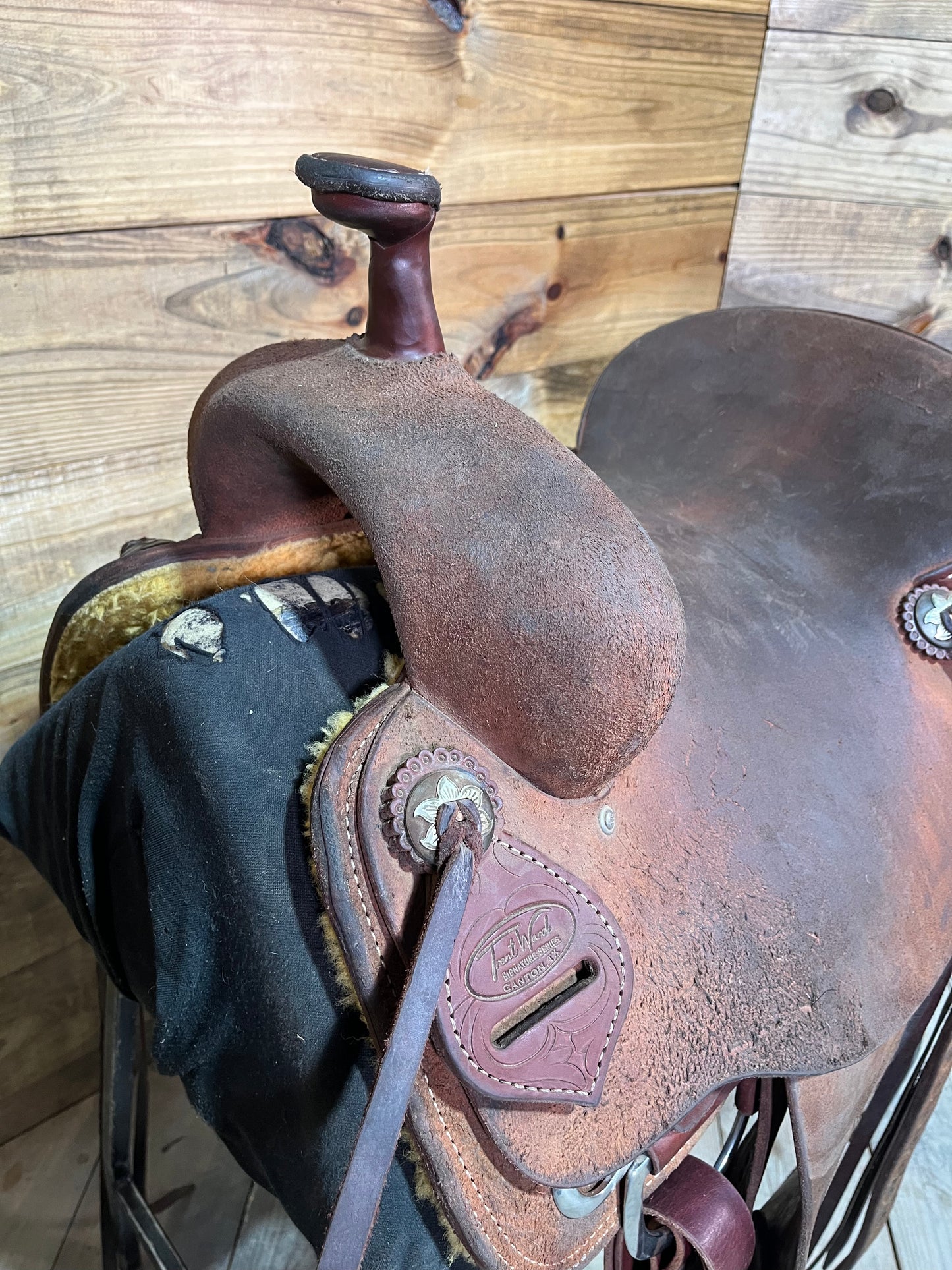 Trent Ward Signature BW Ranch Cutter ISUSED1830