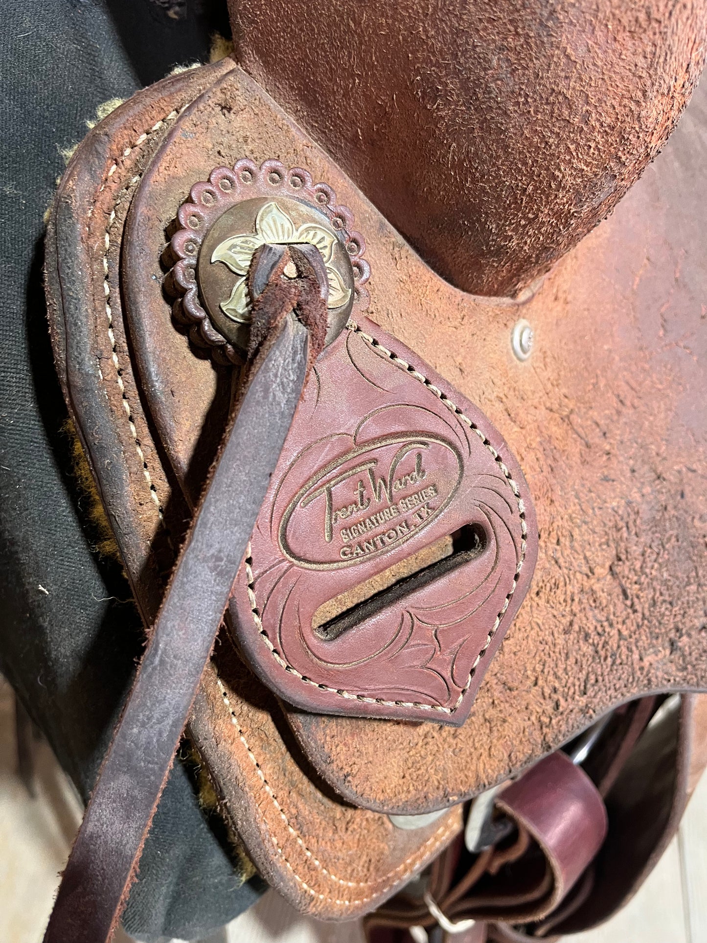 Trent Ward Signature BW Ranch Cutter ISUSED1830