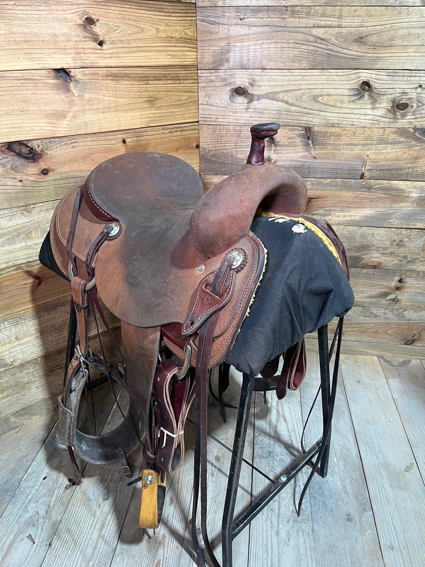 Trent Ward Signature BW Ranch Cutter ISUSED1830