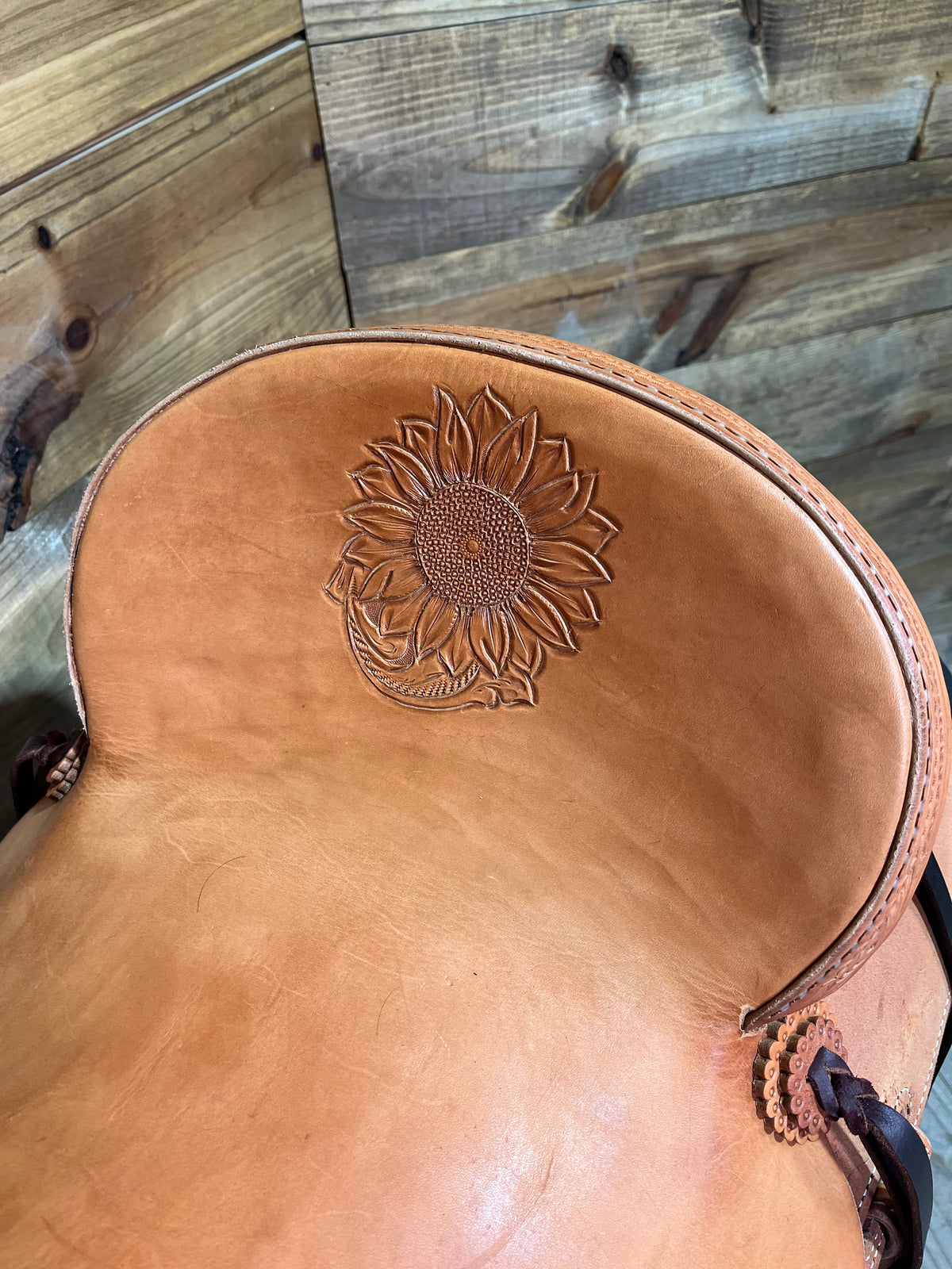 14 1/4” Cowboy Custom Barrel Saddle ISCC048