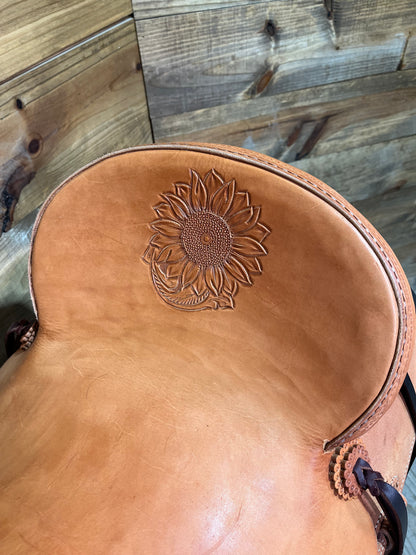 14 1/4” Cowboy Custom Barrel Saddle ISCC048