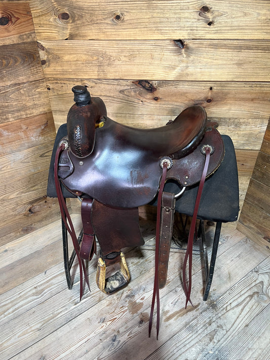 16 1/2” Texas Ranch Outfitters Ranch Saddle ISUSED2490