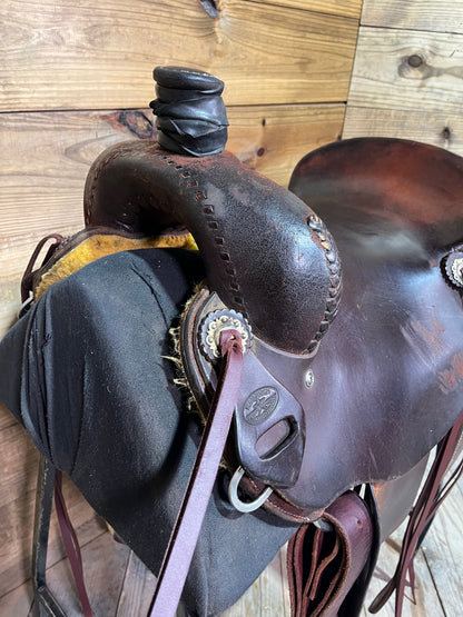 16 1/2” Texas Ranch Outfitters Ranch Saddle ISUSED2490