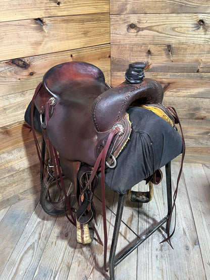 16 1/2” Texas Ranch Outfitters Ranch Saddle ISUSED2490