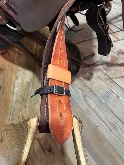 16 1/2” Texas Ranch Outfitters Ranch Saddle ISUSED2490