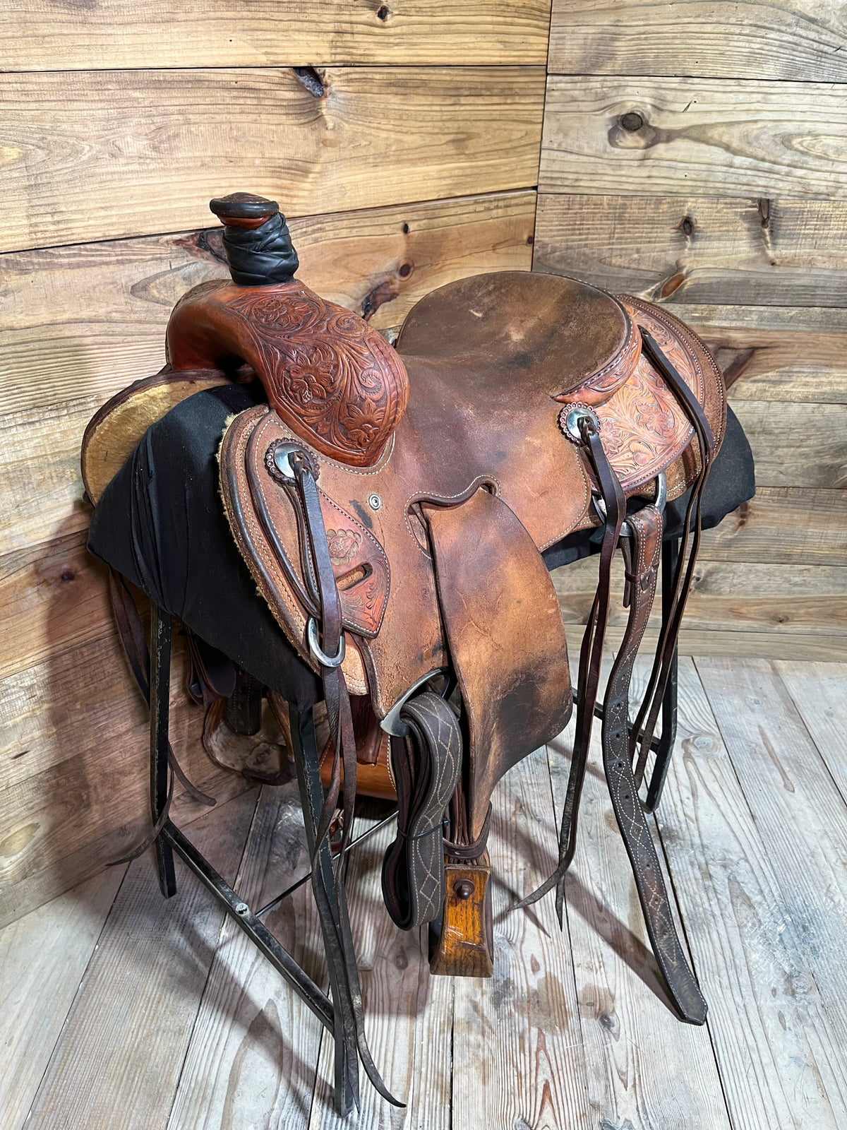 15” Luke Lane Ranch Saddle ISUSED2491