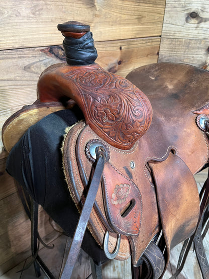 15” Luke Lane Ranch Saddle ISUSED2491