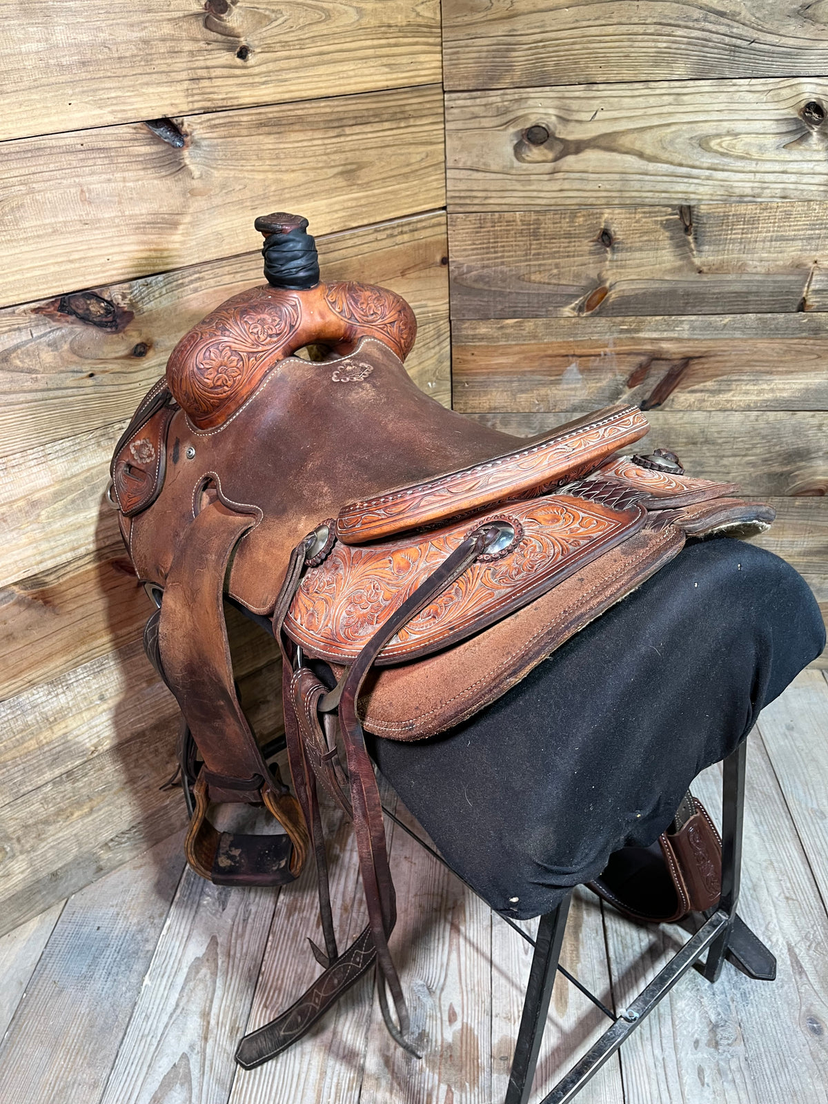 15” Luke Lane Ranch Saddle ISUSED2491