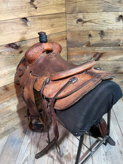 15” Luke Lane Ranch Saddle ISUSED2491