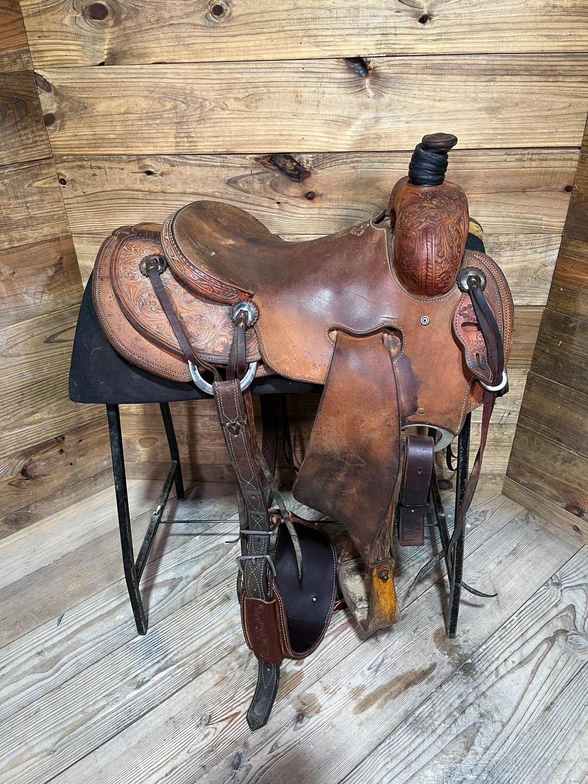 15” Luke Lane Ranch Saddle ISUSED2491