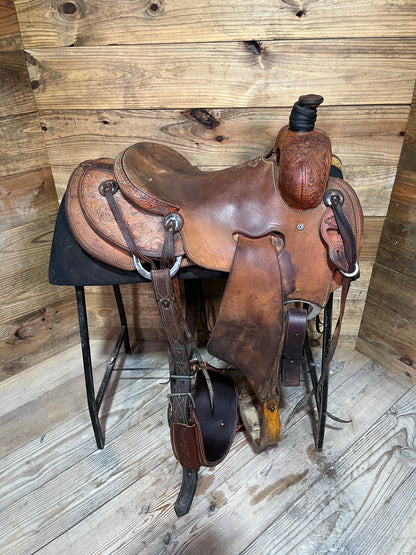 15” Luke Lane Ranch Saddle ISUSED2491