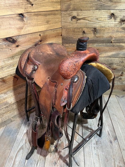 15” Luke Lane Ranch Saddle ISUSED2491