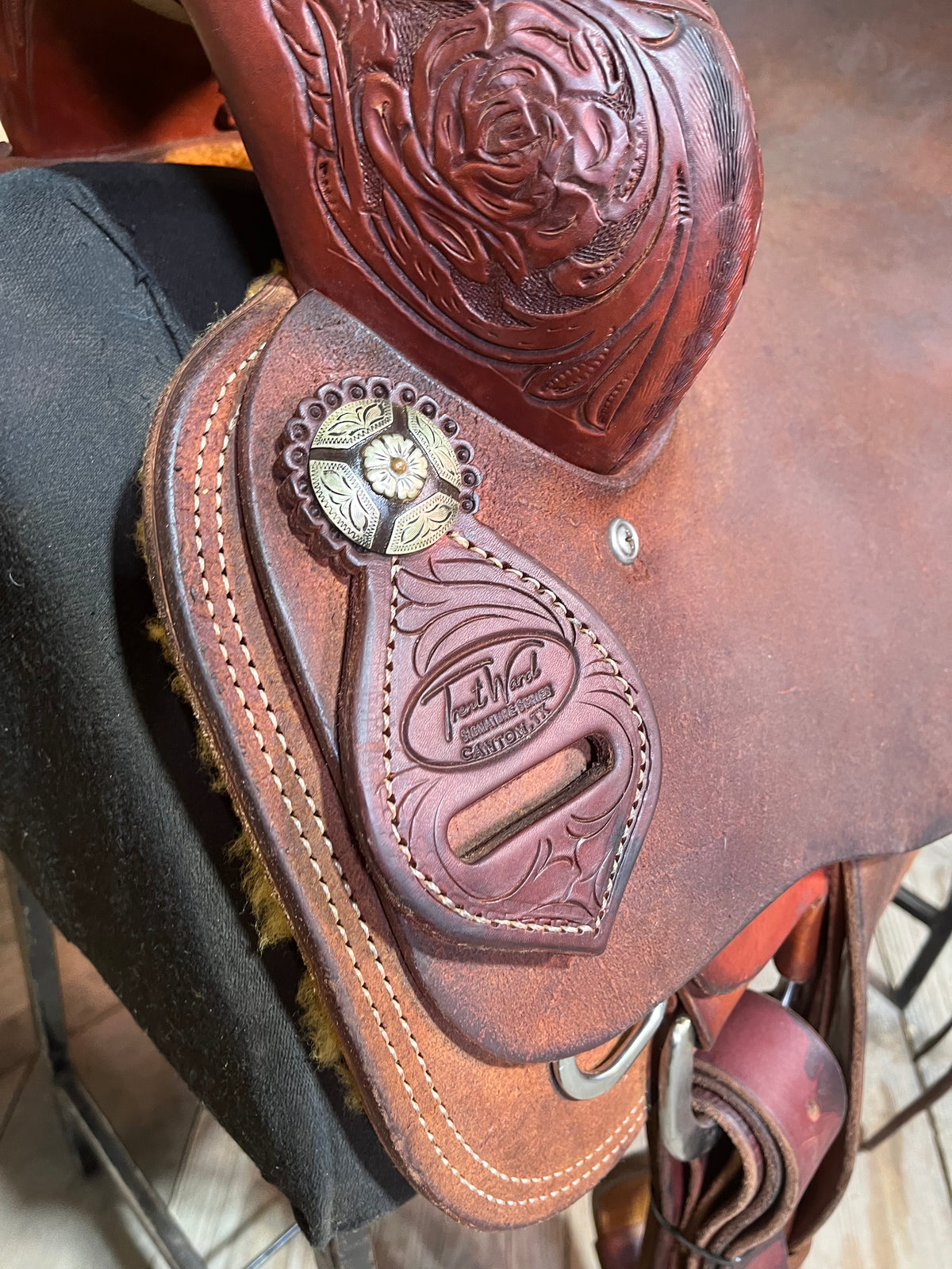 16 1/2” Trent Ward Signature BW Ranch Cutter ISUSED2498