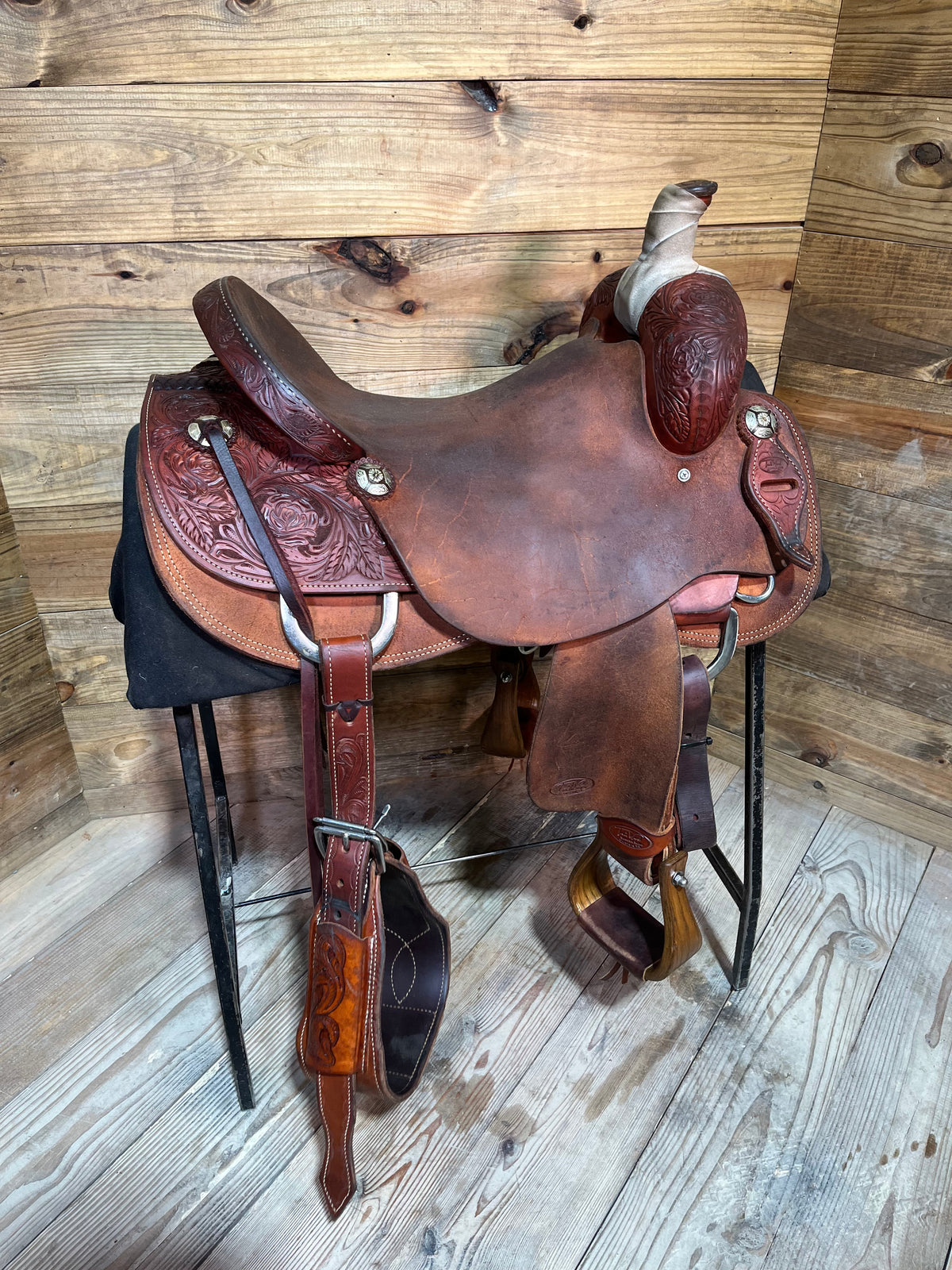 16 1/2” Trent Ward Signature BW Ranch Cutter ISUSED2498