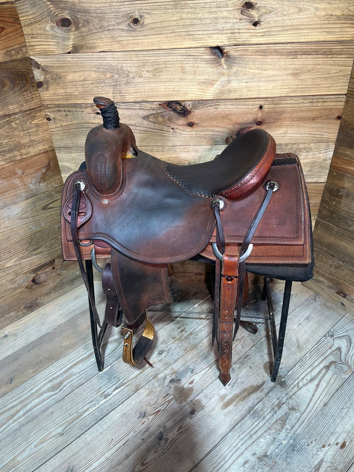 17” Trent Ward Signature BW Ranch Cutter ISUSED2499