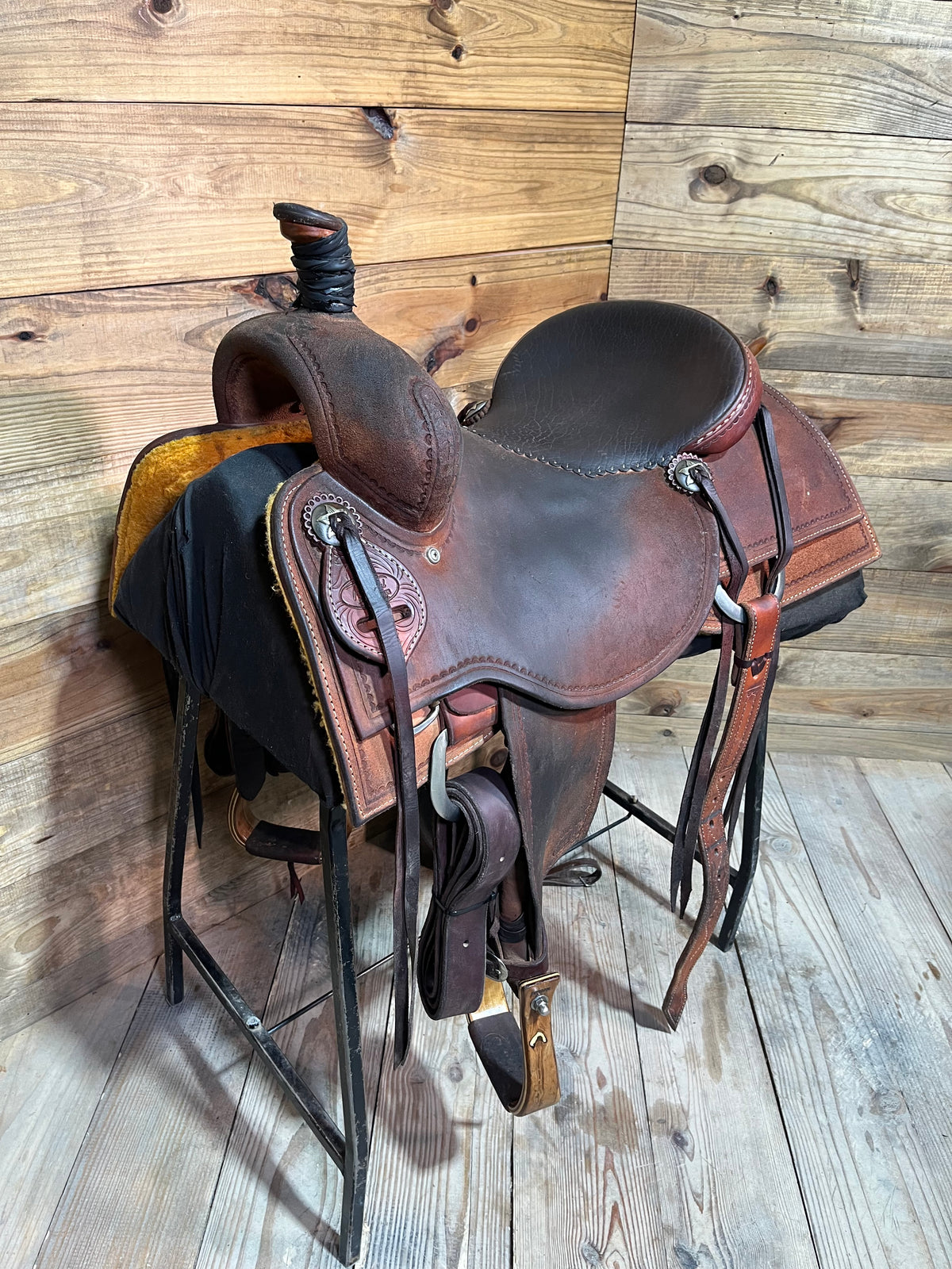 17” Trent Ward Signature BW Ranch Cutter ISUSED2499
