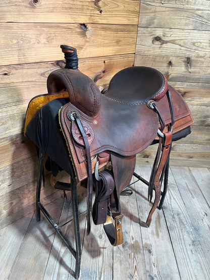 17” Trent Ward Signature BW Ranch Cutter ISUSED2499