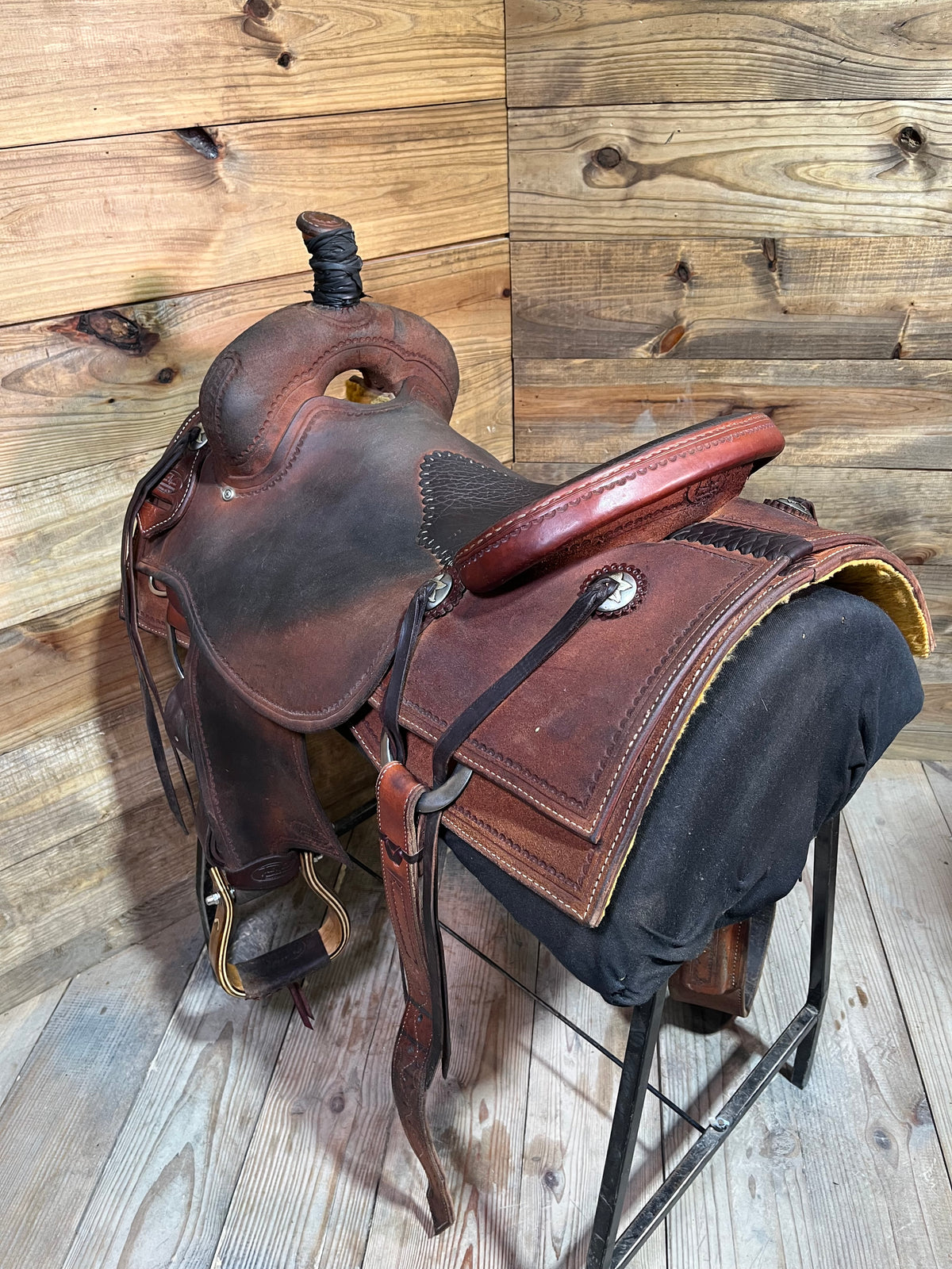 17” Trent Ward Signature BW Ranch Cutter ISUSED2499