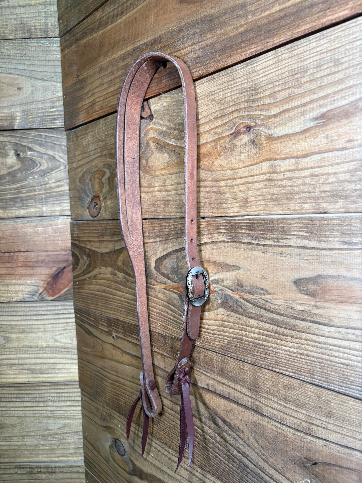 H1365 Oiled Split Ear Custom Buckle #1