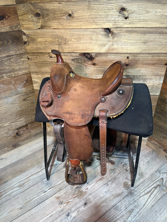 13 1/2” Hight & Sons Barrel Saddle ISUSED2500