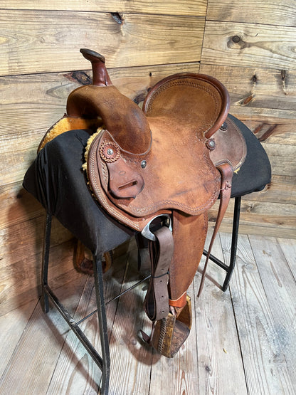 13 1/2” Hight & Sons Barrel Saddle ISUSED2500