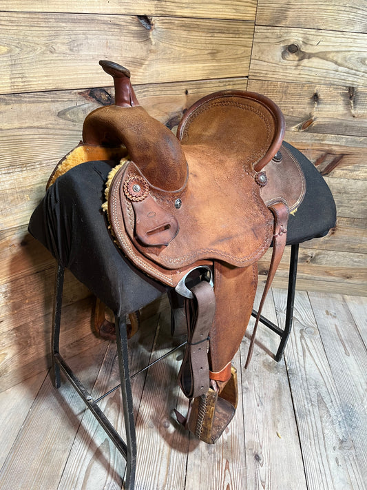 13 1/2” Hight & Sons Barrel Saddle ISUSED2500