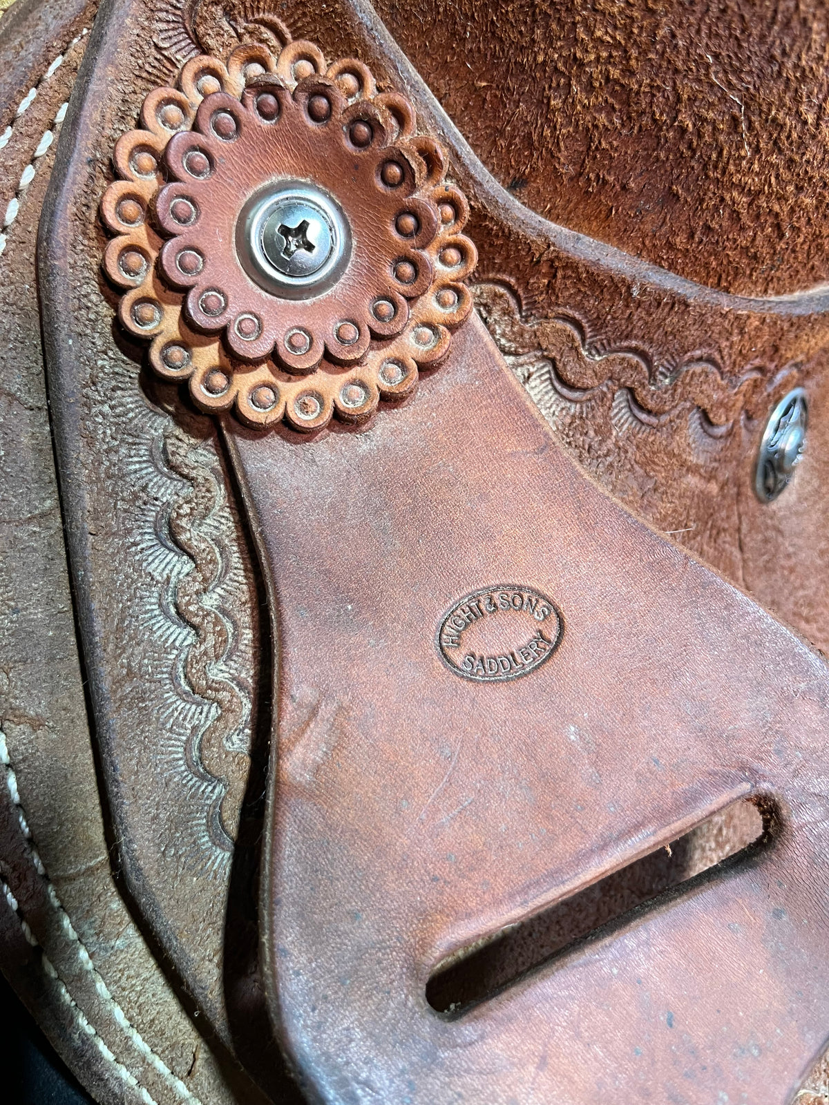 13 1/2” Hight & Sons Barrel Saddle ISUSED2500