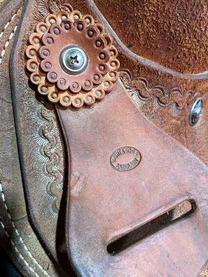 13 1/2” Hight & Sons Barrel Saddle ISUSED2500