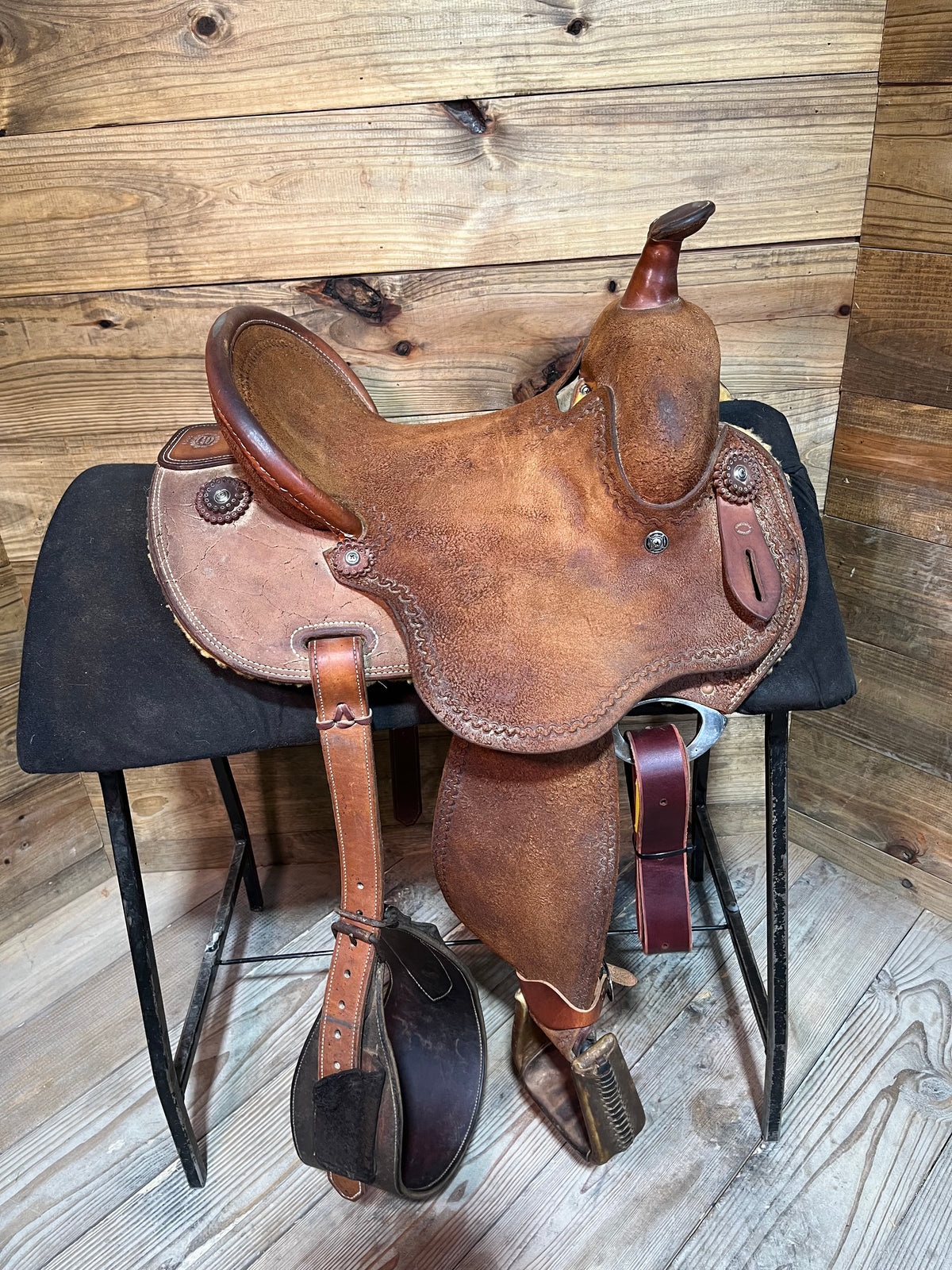 13 1/2” Hight & Sons Barrel Saddle ISUSED2500