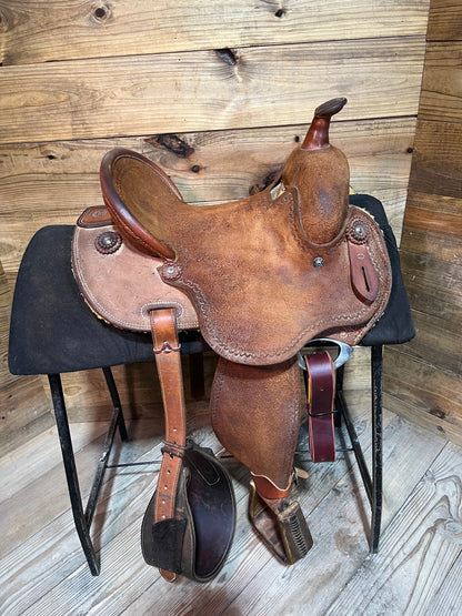 13 1/2” Hight & Sons Barrel Saddle ISUSED2500