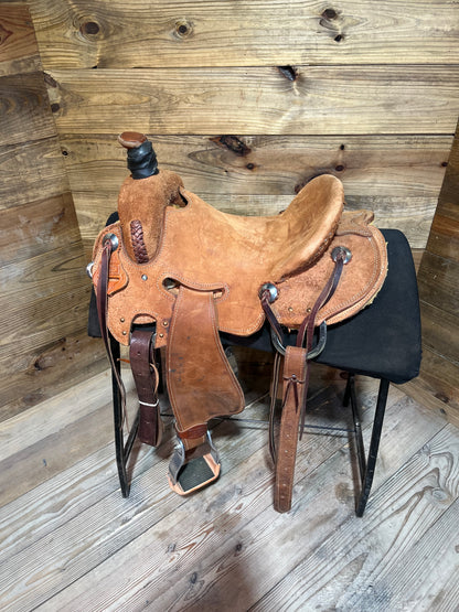 15” Robert Teskey Ranch Saddle ISUSED2506