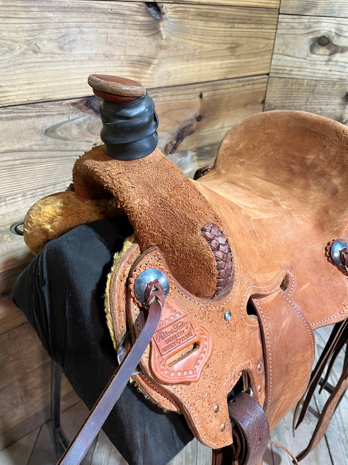 15” Robert Teskey Ranch Saddle ISUSED2506