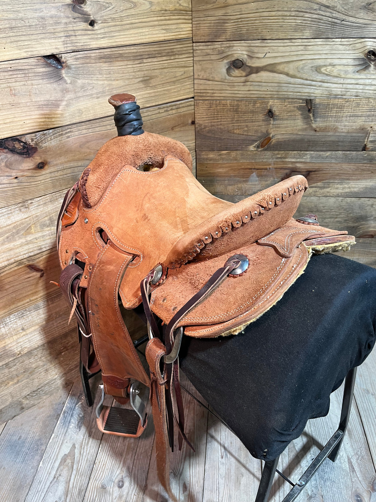 15” Robert Teskey Ranch Saddle ISUSED2506
