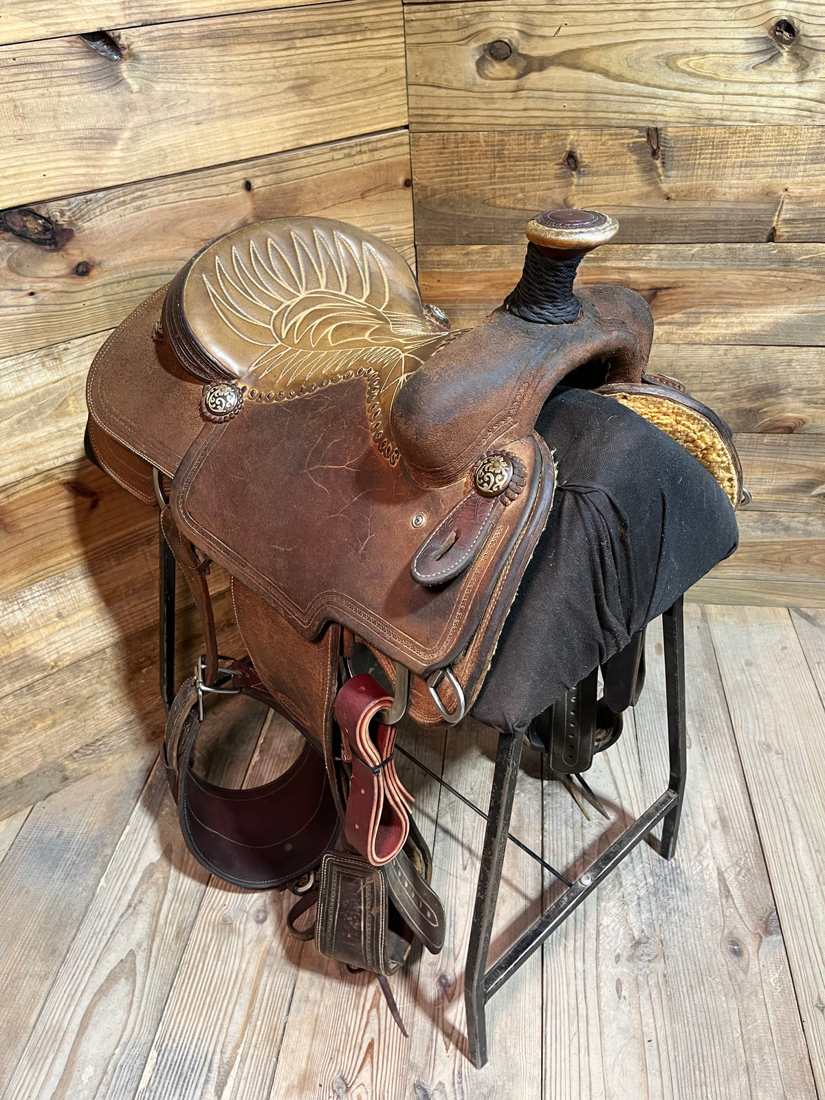 15 1/2” Trent Ward Platinum Roper ISUSED2508
