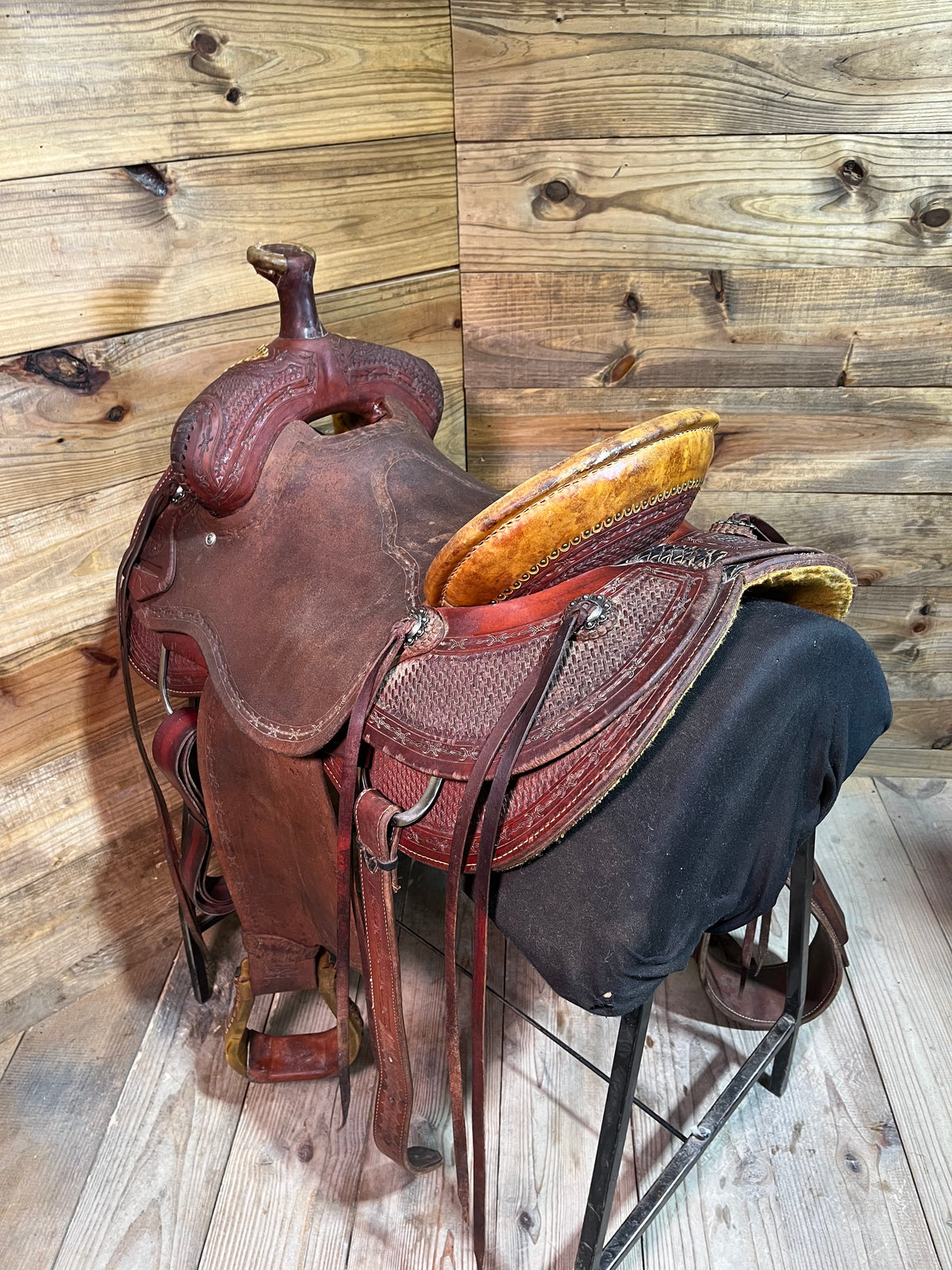16” Jack Foster Ranch Saddle ISUSED2518