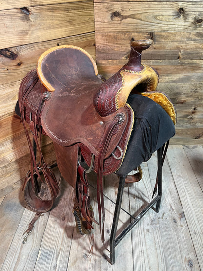 16” Jack Foster Ranch Saddle ISUSED2518