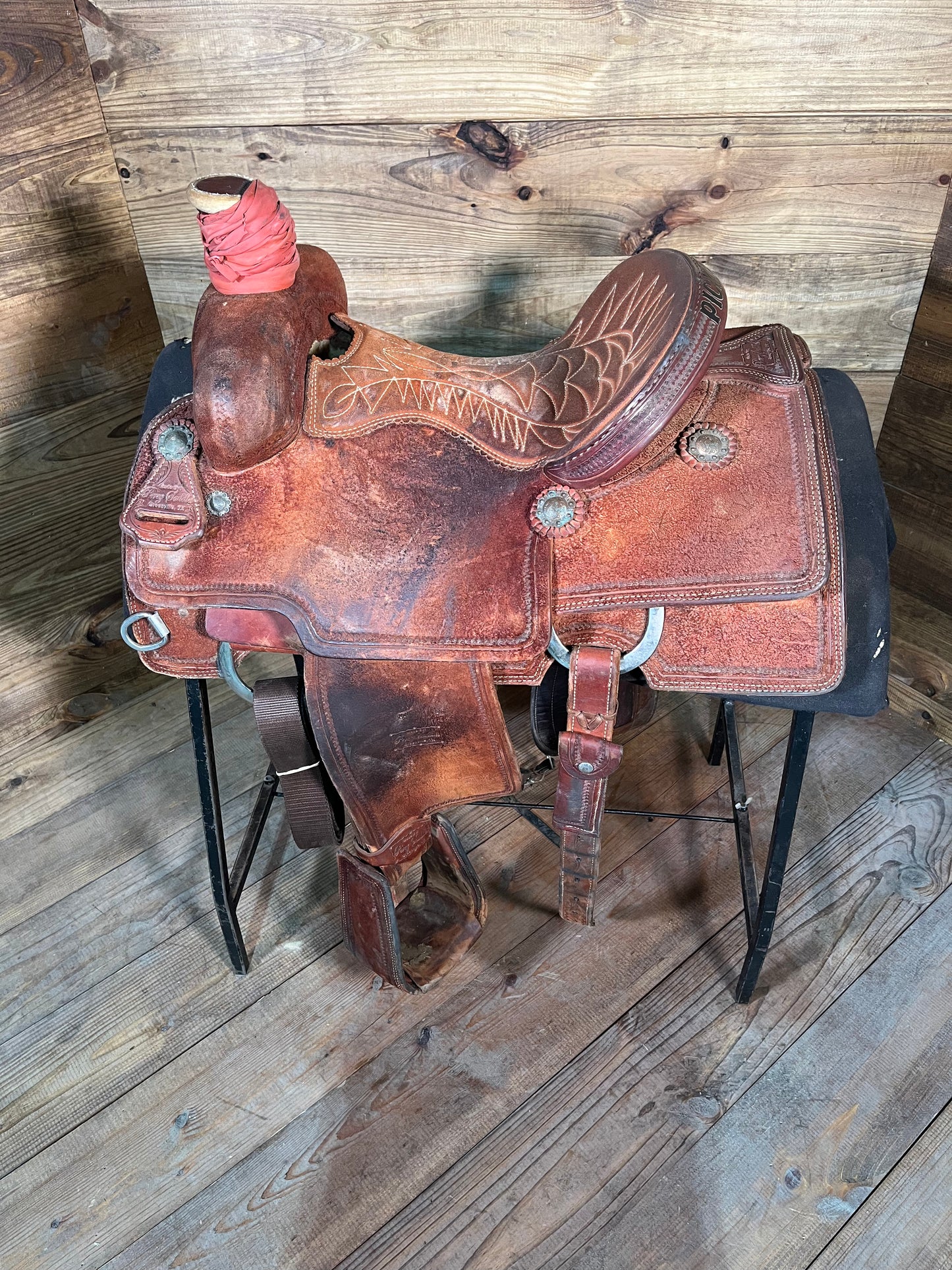 Perez Roping Saddle ISUSED1159