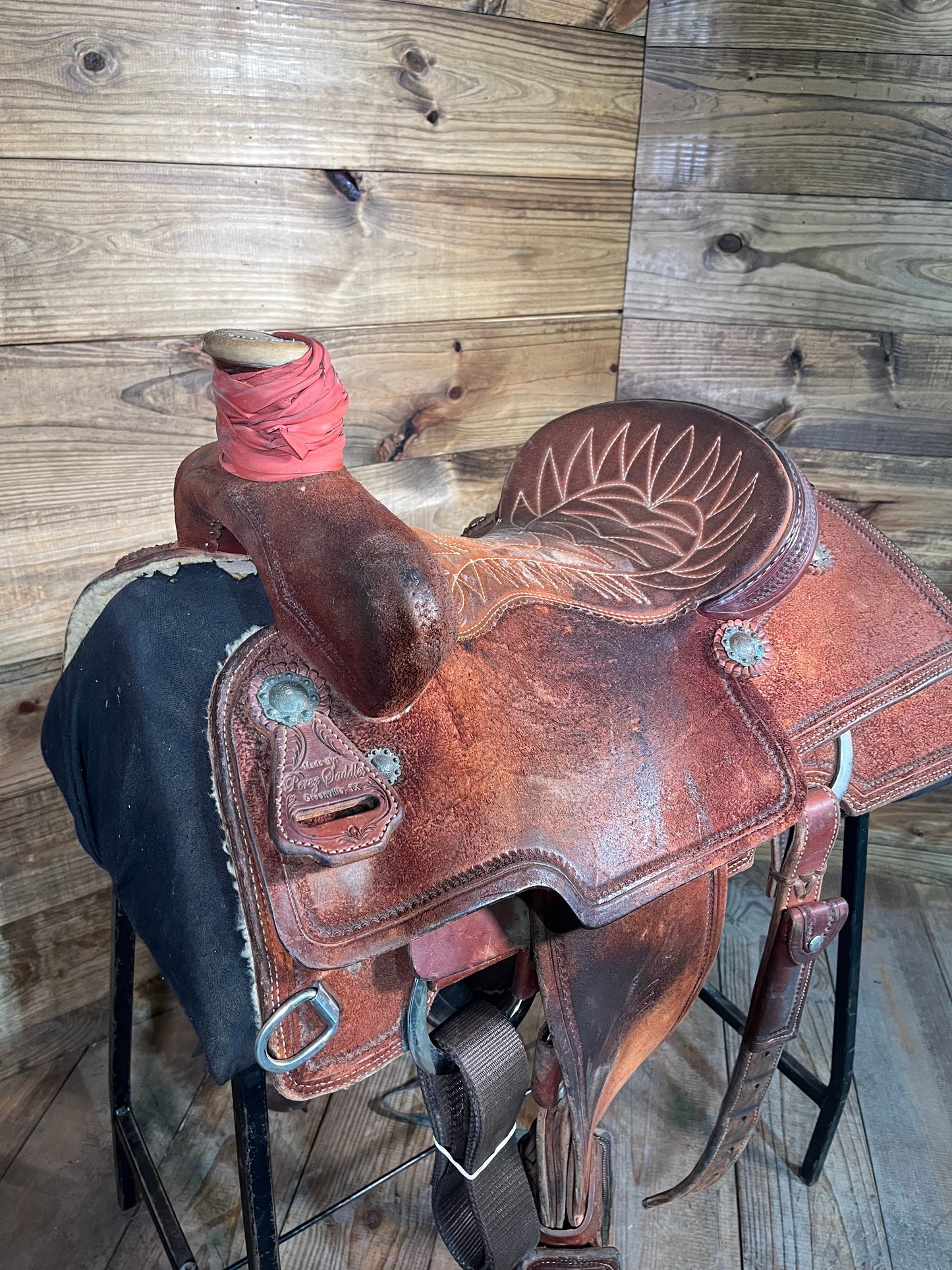 Perez Roping Saddle ISUSED1159