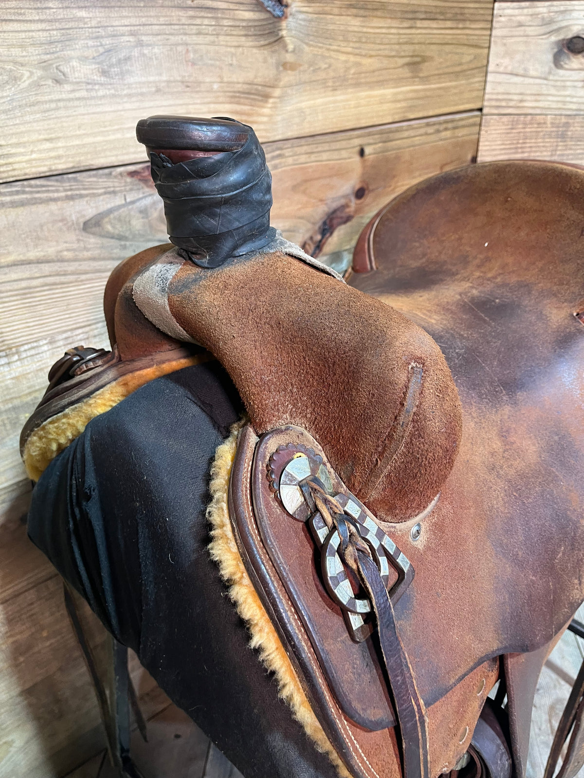 15 1/2” Richardson Custom Leather Rancher ISUSED2525