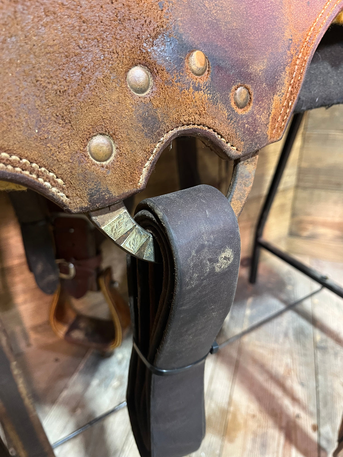 15 1/2” Richardson Custom Leather Rancher ISUSED2525