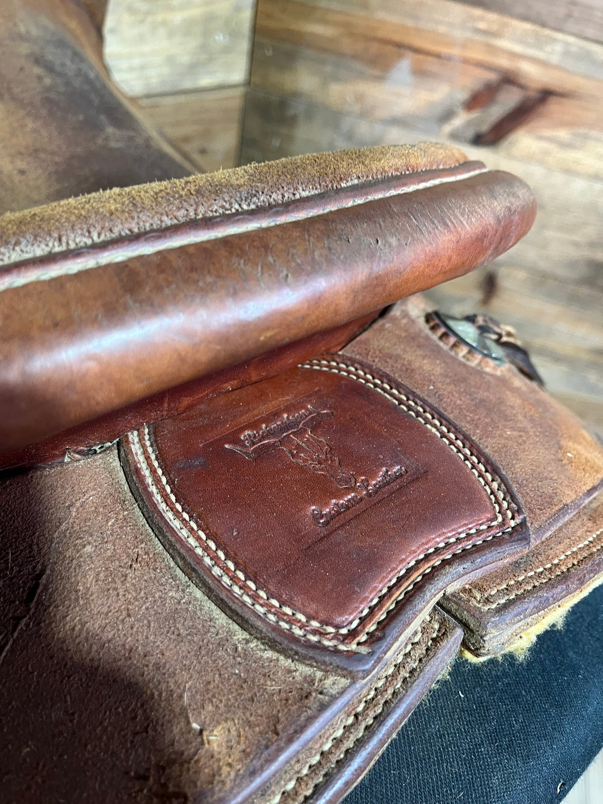 15 1/2” Richardson Custom Leather Rancher ISUSED2525