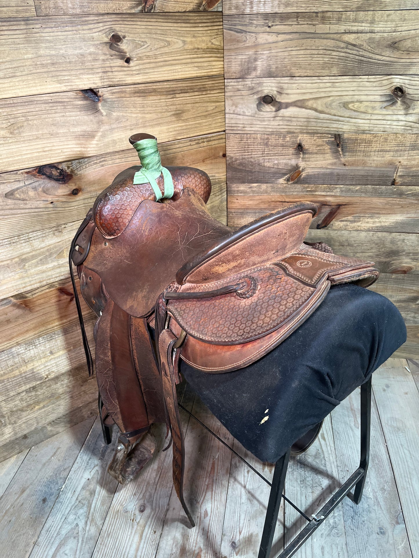 Handmade Dusty Welty Ranch Saddle ISUSED1887