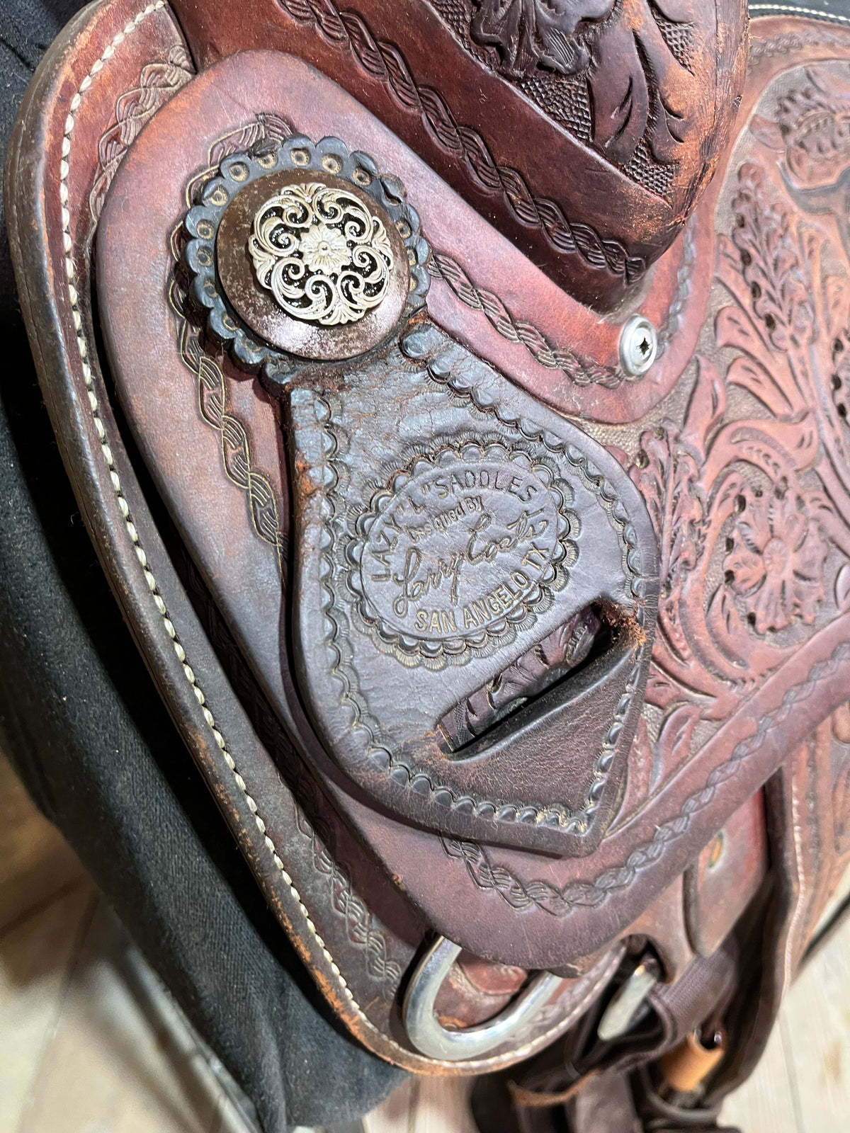 14 1/2” Lazy “L” Coats Roper ISUSED2536