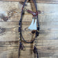Oiled Futurity with Natural & Black Rawhide Brown Tassel