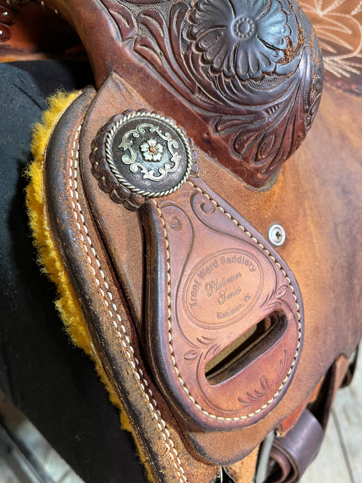 14 1/2” Trent Ward Platinum Roper ISUSED2538