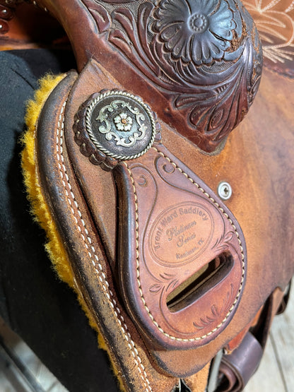 14 1/2” Trent Ward Platinum Roper ISUSED2538