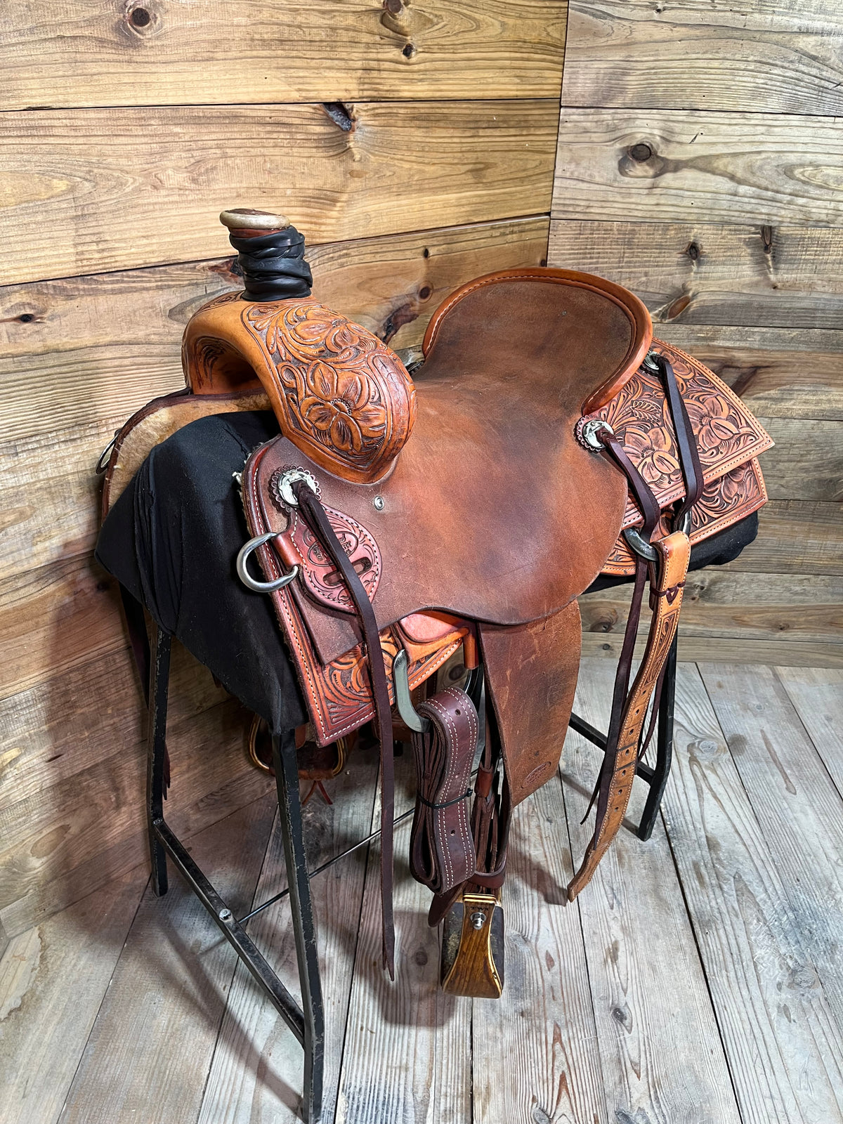 16 1/4” Trent Ward WJ Ranch Roper ISSUED2539