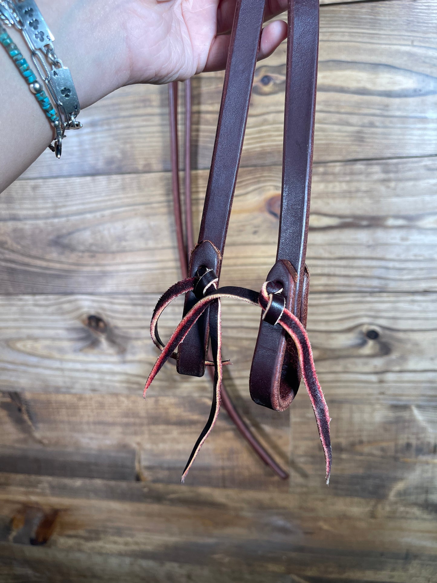 5/8" Oiled Split Reins