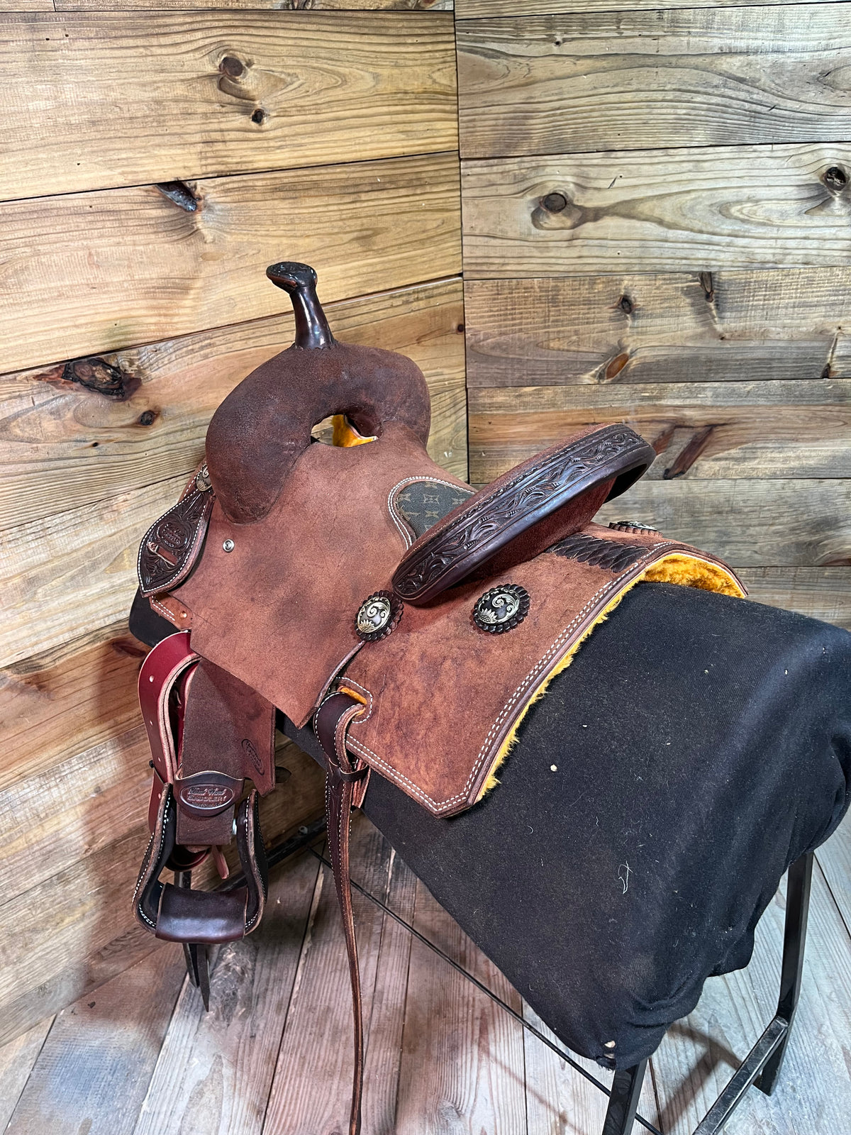 12” Trent Ward BW Kid Saddle ISKS149-26