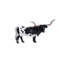 Little Buster's Longhorn Steer Black/White